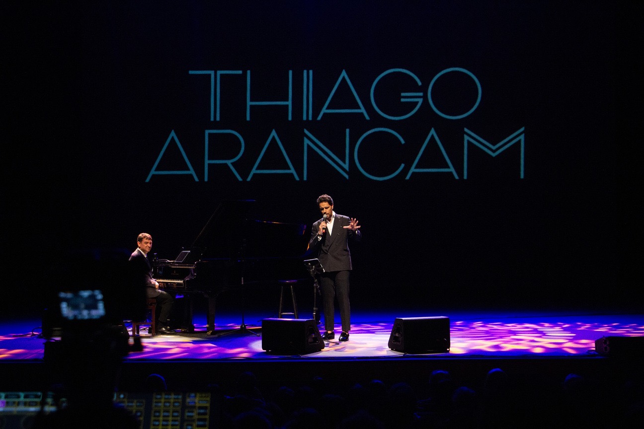 Thiago Arancam interpreta clássicos como ‘O Sole Mio’ e ‘Nessun Dorma’, em show no Teatro Manauara