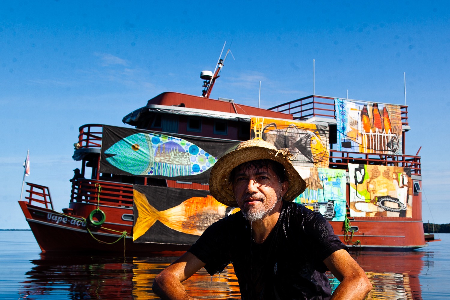 Amazônia é meu quintal”.  Artista plástico Jandr Reis debate sobre importância da arte como ferramenta em defesa de um futuro mais sustentável