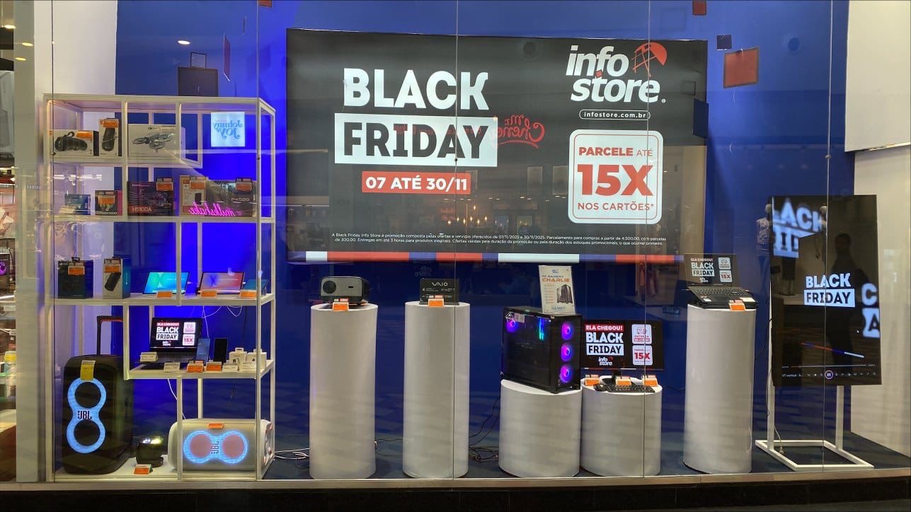 Black Friday 2025 deve ser a maior desde 2010 e Info Store projeta aumento na demanda por produtos tecnológicos