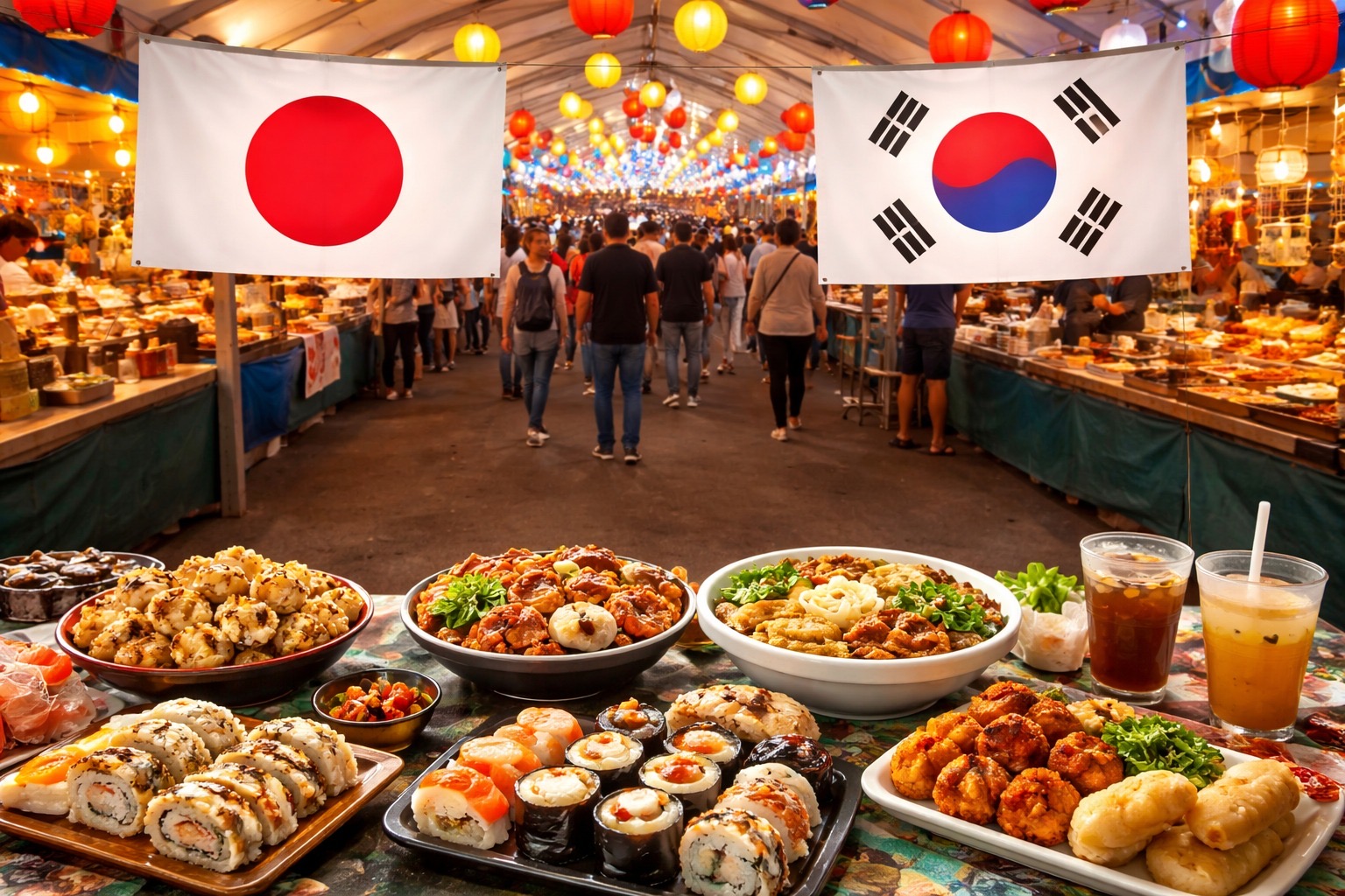 Feira Sabores do Oriente leva gastronomia asiática ao Mercado de Origens em Manaus no dia 29